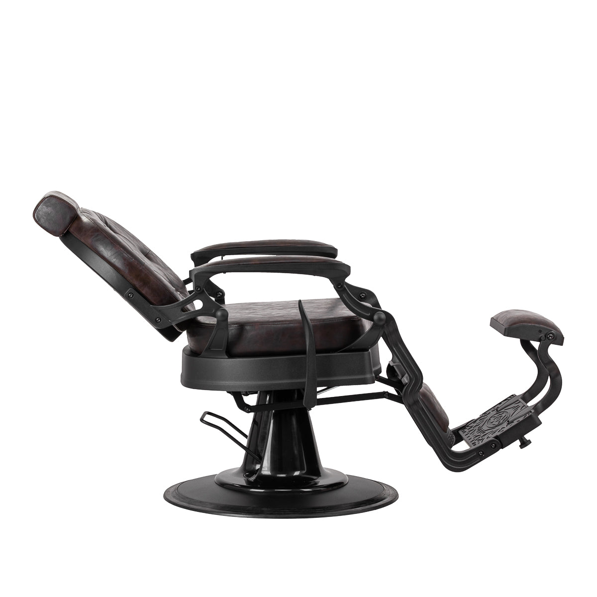 Gabbiano President barberstol – brun