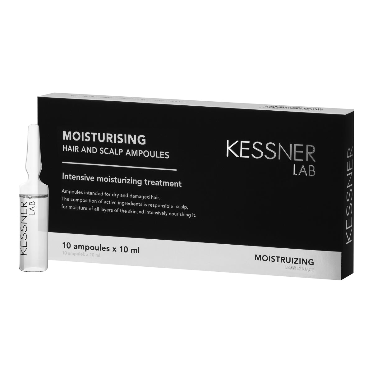Set mit Kessner Lab-Ampullen: Probiotika, Feuchtigkeitsspendend, Koffein