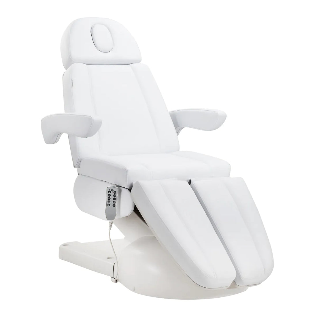 Azzurro Lux - Elektrischer Pediküretisch 5 Motoren Weiß