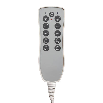 Azzurro Lux - Elektrischer Pediküretisch 5 Motoren Weiß