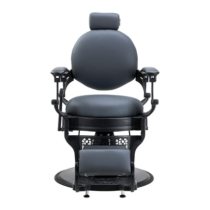 Gabbiano Niccolo Friseurstuhl – Graphitgrau
