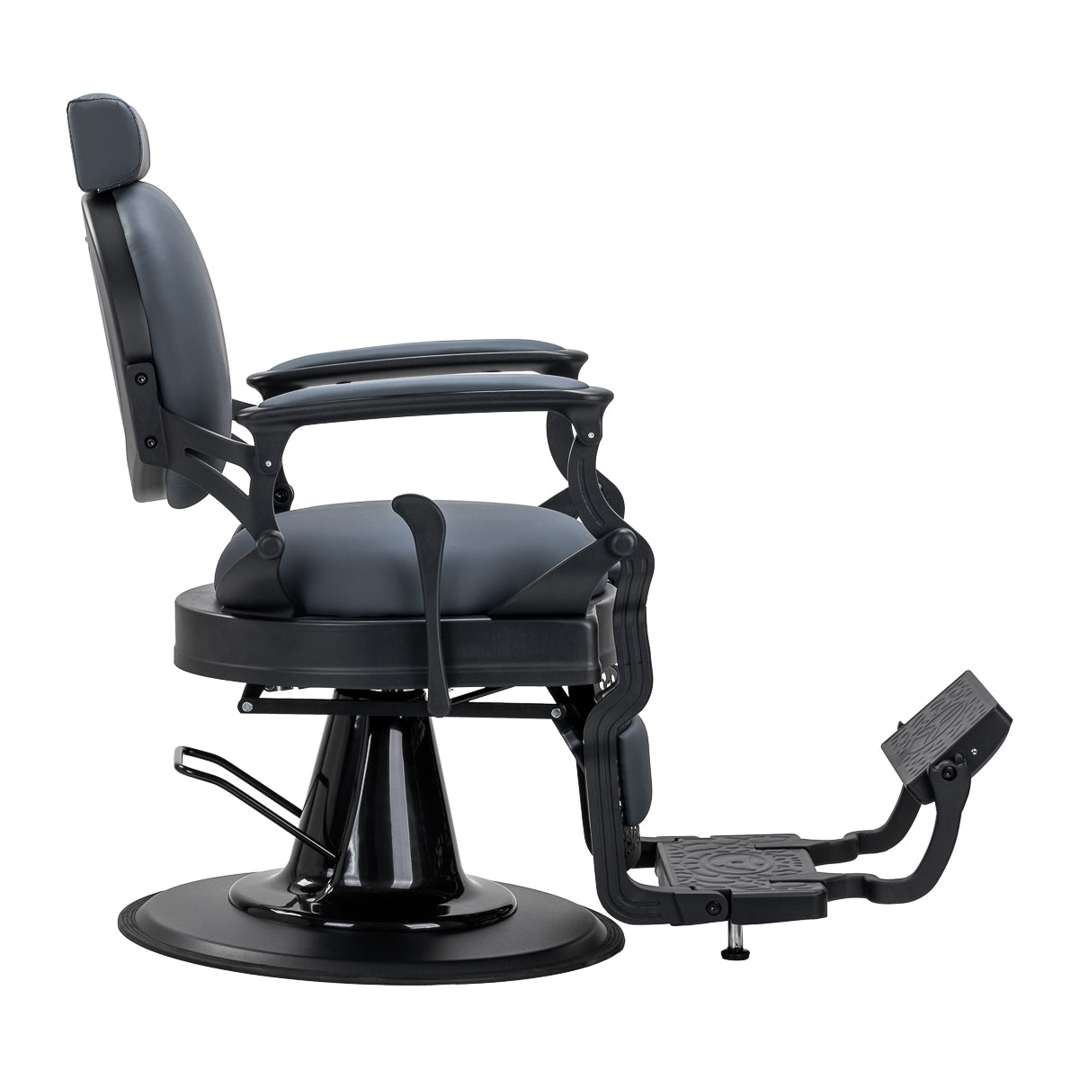 Gabbiano Niccolo Friseurstuhl – Graphitgrau