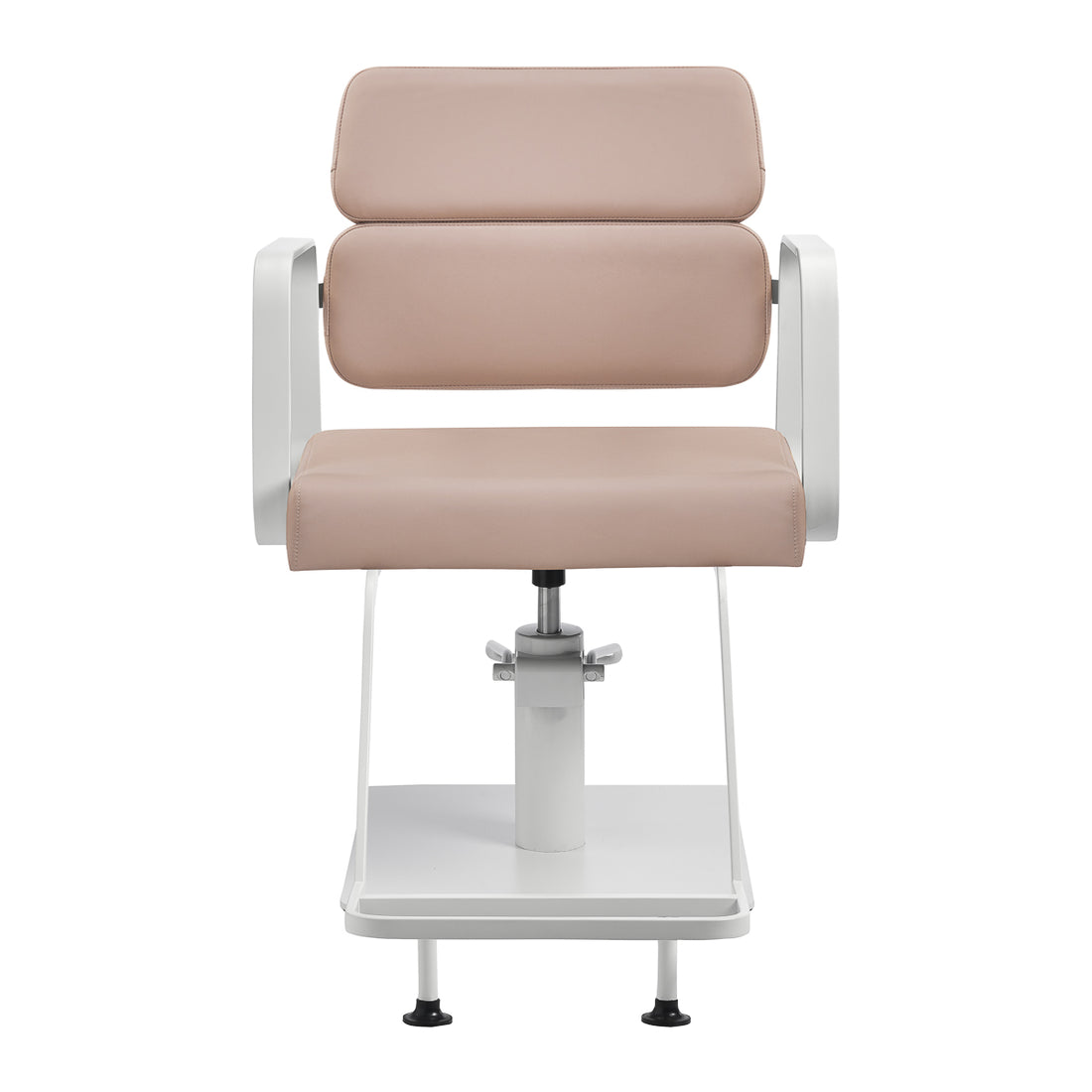 Gabbiano frisørstol Porto hvid beige