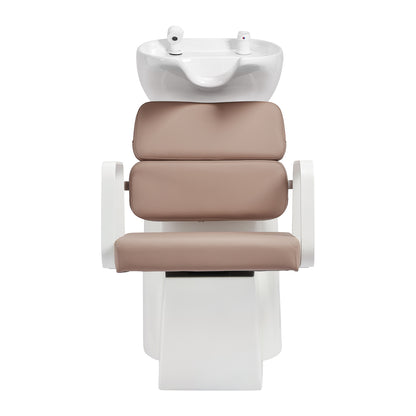 Gabbiano frisørvaskestation Porto hvid beige