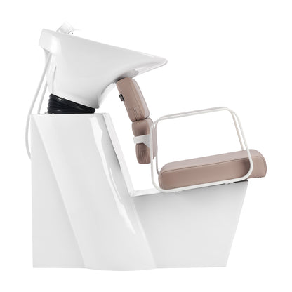 Gabbiano frisørvaskestation Porto hvid beige