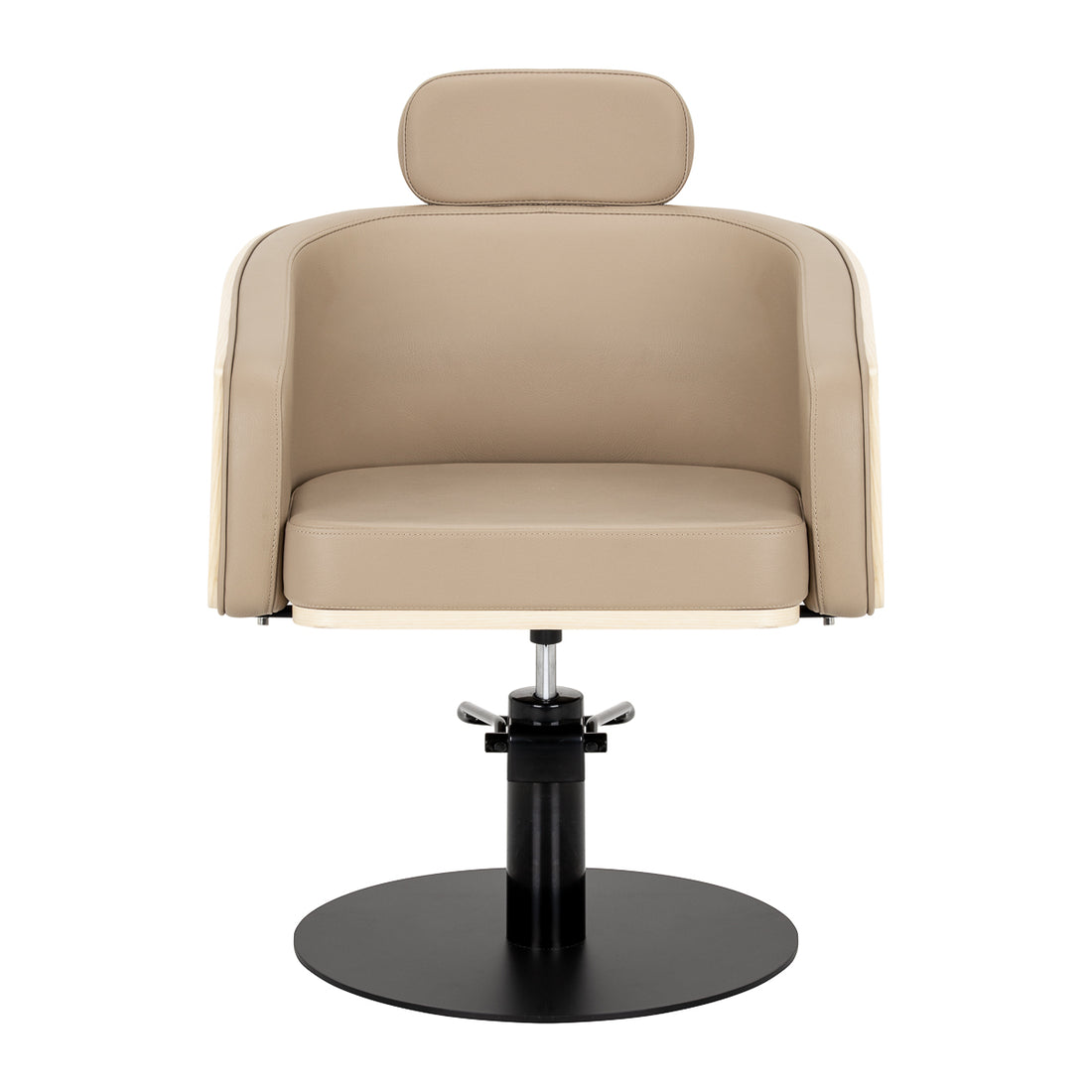 Gabbiano Wratislavia frisørstol beige sort base
