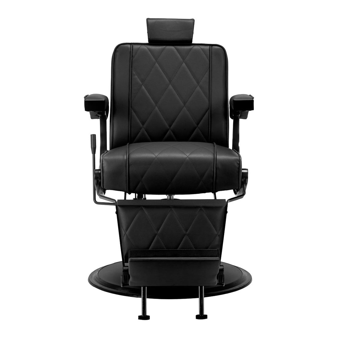 Hair System BM880 sort barberstol med sort stel