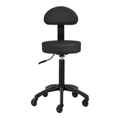 Gabbiano D026 Sort frisørskammel