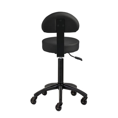Gabbiano D026 Sort frisørskammel