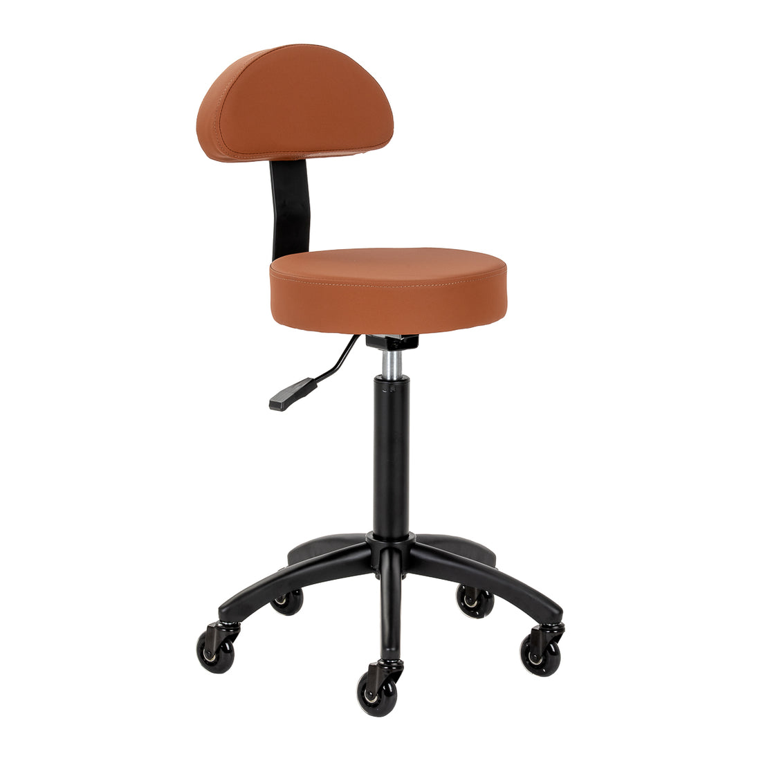 Gabbiano D026 brun frisørskammel