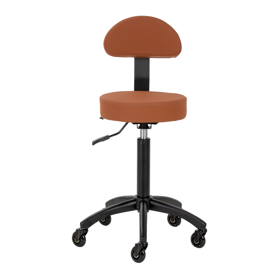 Gabbiano D026 brun frisørskammel