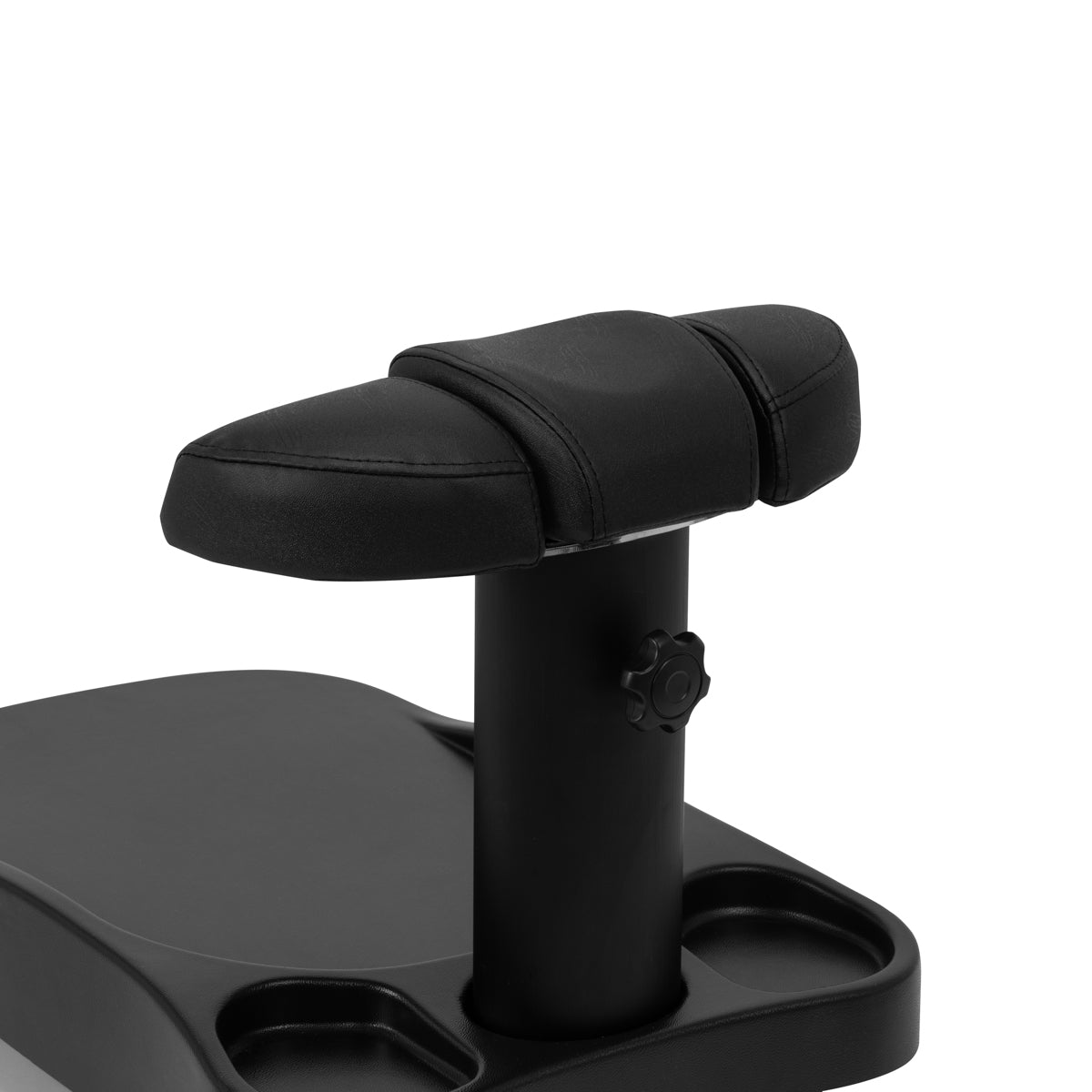 Pedicure bakke med massageapparat og sort vogn