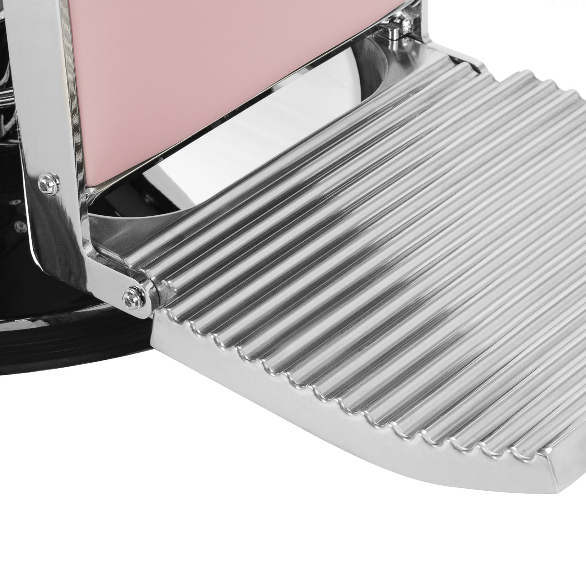 Gabbiano Visionerio barberstol med pink kromramme