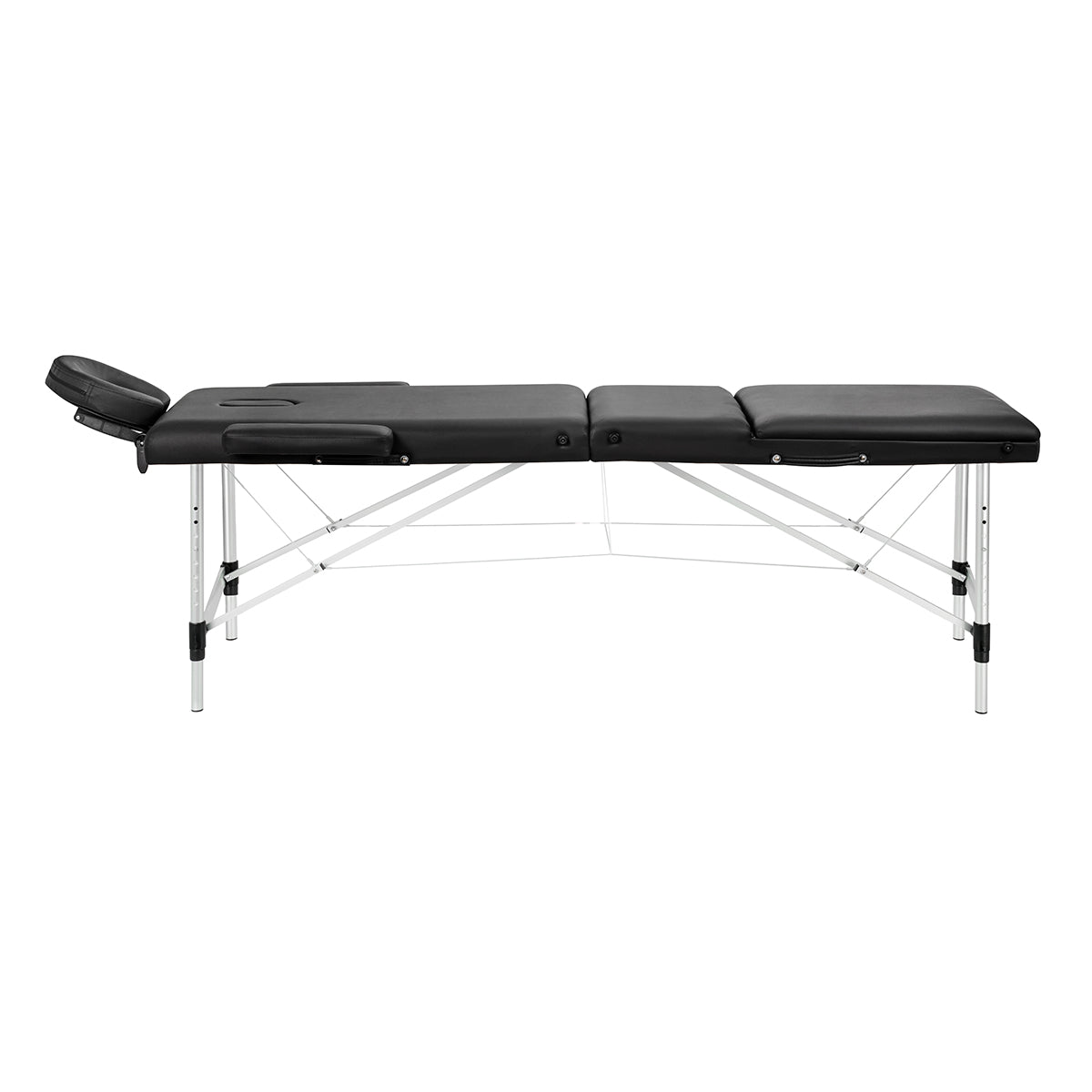 BALANCE Massagebriks 3 zonet Sort Aluminiumben