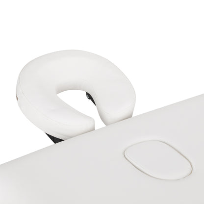 BALANCE Lux Massagebriks 3 zonet Hvid Træben