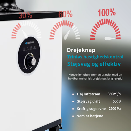 Mobil røg- og dampudsuger til frisørsalon – 4-trins filtrering - Next Cosmeitcs