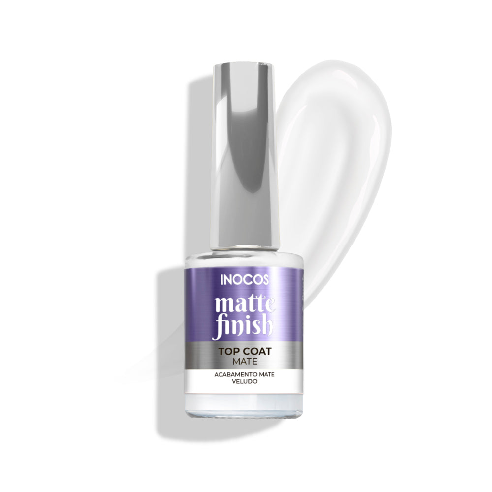 Top Coat Matte Finish - Elegant Mat Look til Neglene - Next Cosmeitcs