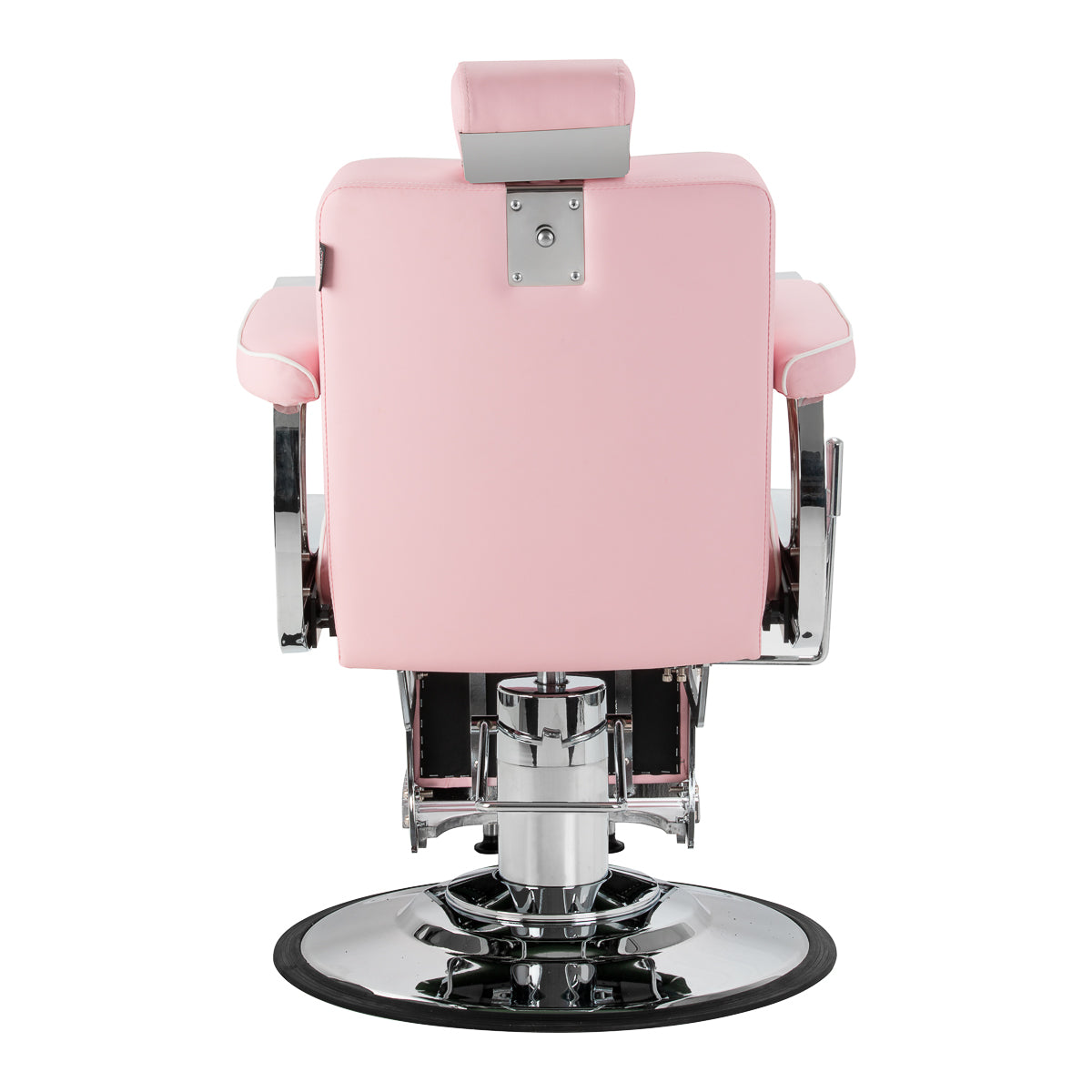 Gabbiano Visionerio barberstol med pink kromramme