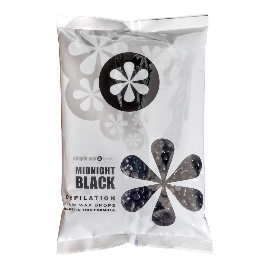 Wax Beans/Pearl Wax Midnight black 800g - Next Cosmeitcs