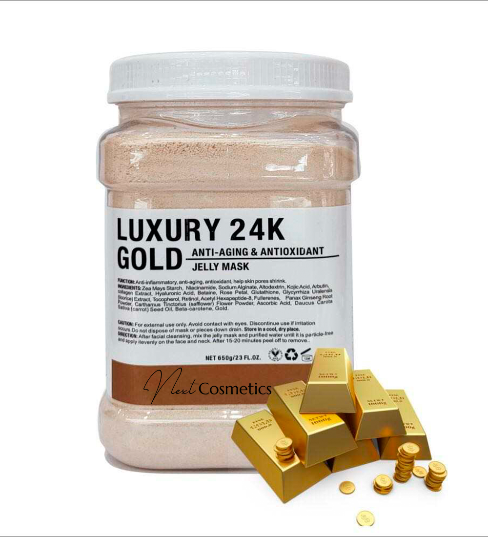 LUXERY 24K GOLD Jelly Maske - Next Cosmeitcs