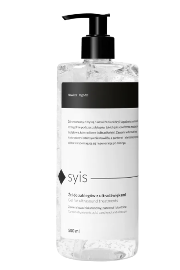 SYIS Fugtighedsgel med Hyaluronsyre til Ultralyd – 500 ml